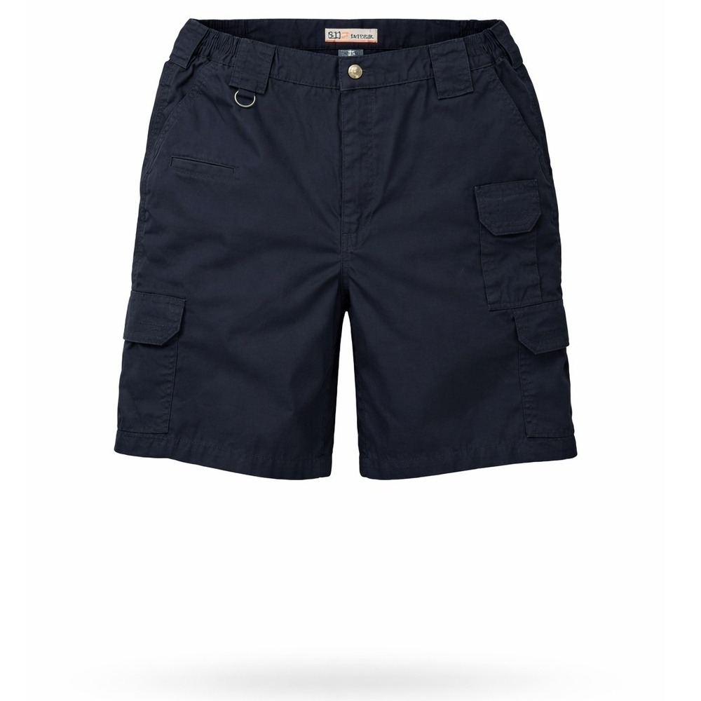 5.11 Tactical Cargo Shorts Mens 38 Utility Work Navy Blue Solid Regular Modern
